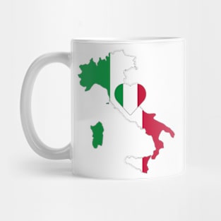 Italy in the heart Mug